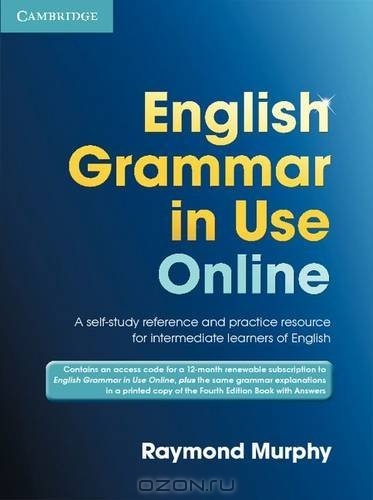 English Grammar in Use Online Access Code and Book with Answers Pack